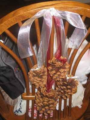 Few DIYs, Chair Decorations and Escort Cards, pic heavy