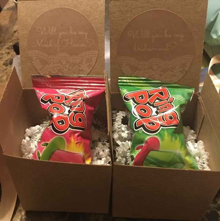 Bridesmaids Proposal