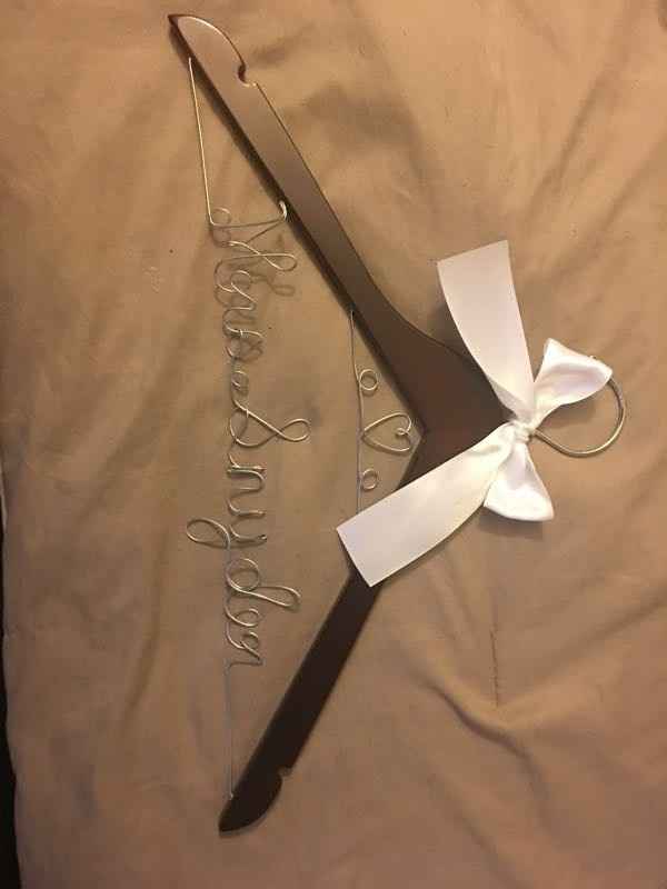 If you need a bridal hanger