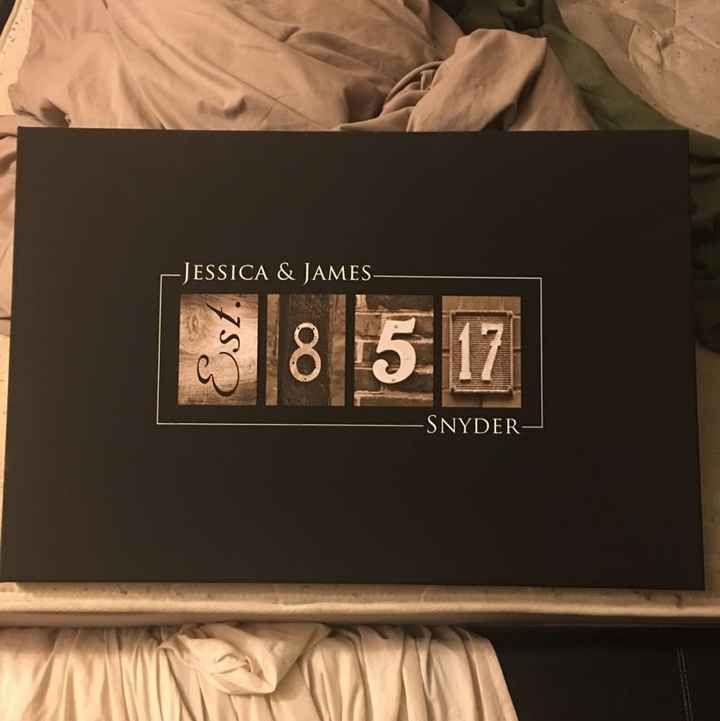 Show me your guest book and card box!!