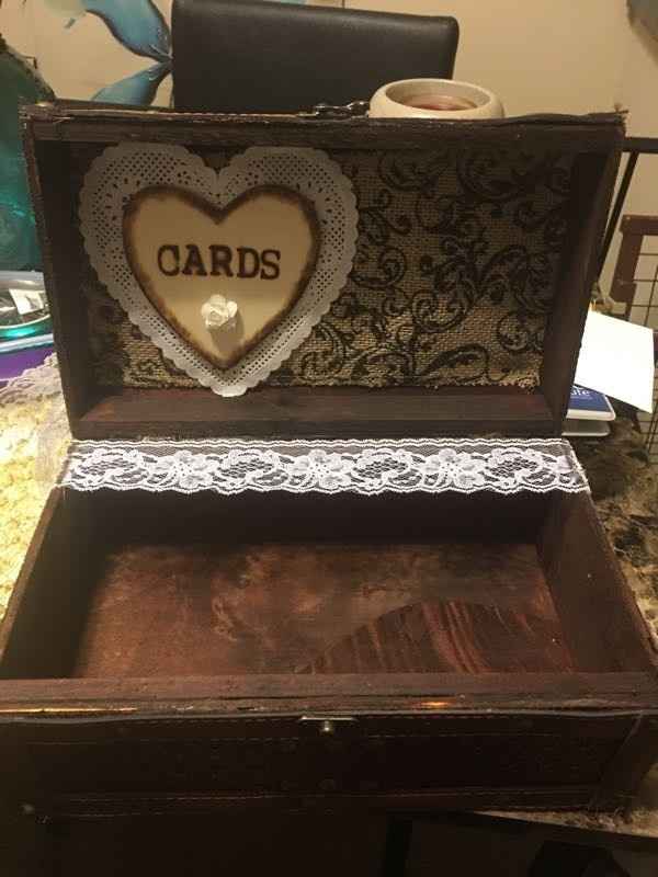 Show me your guest book and card box!!