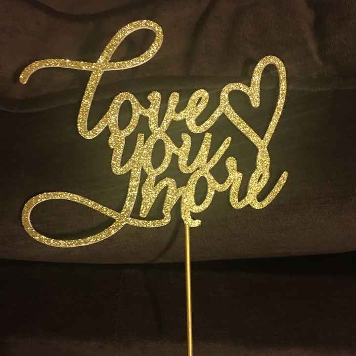 Let's see your cake toppers !