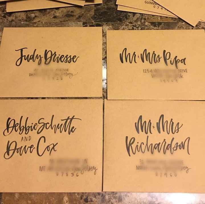 Addressing Envelopes