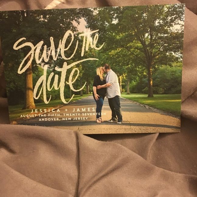 Save the date postcards