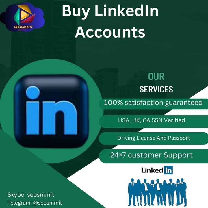 Buy LinkedIn Accounts-professional network & grow business