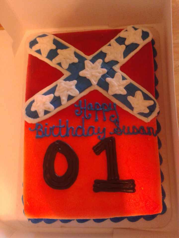 NWR:  I am going to be 40 tomorrow!!! FH surprised me with a cake!