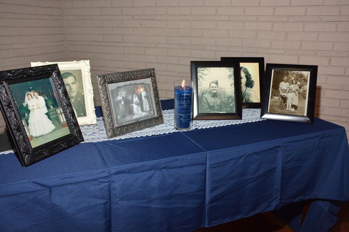 Honoring parents that have passed, in ceremony