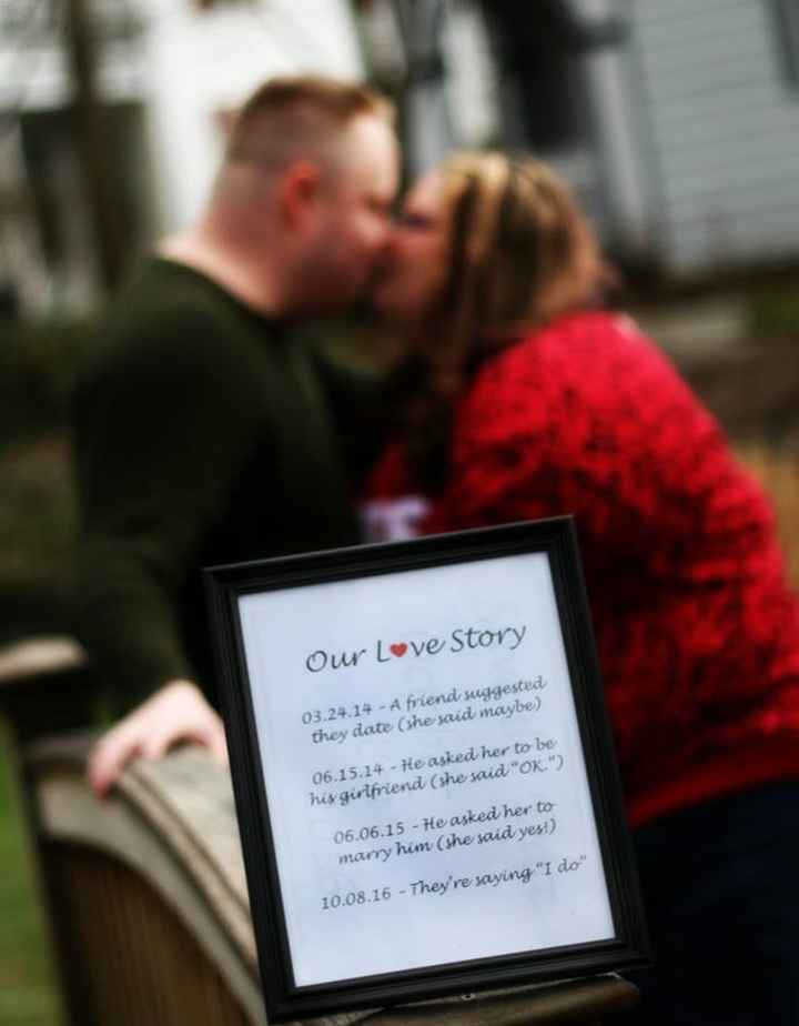 Engagement picture props??