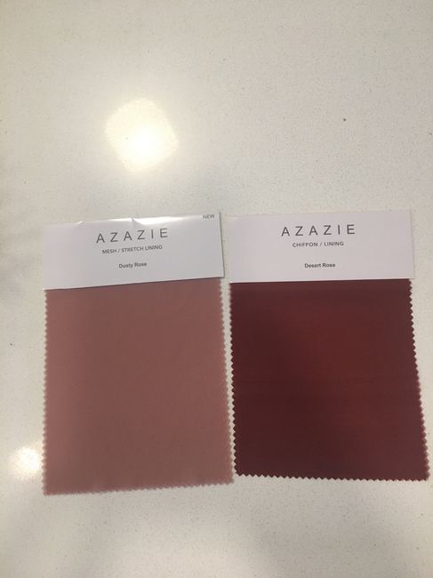 Azazie Desert Rose - 1