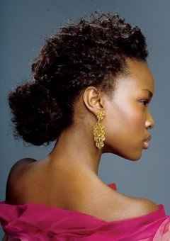 Hairstyles for Natural Hair Sistas for Wedding Day