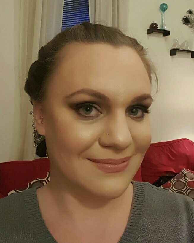 Had my hair and makeup trials last night!