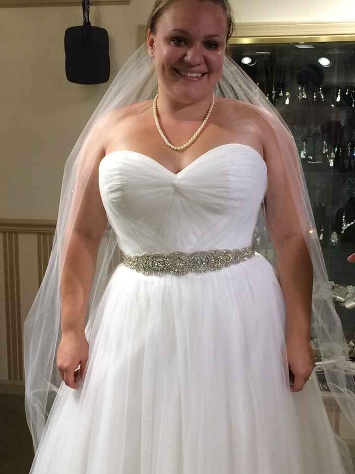 I said "YES" to my dress!