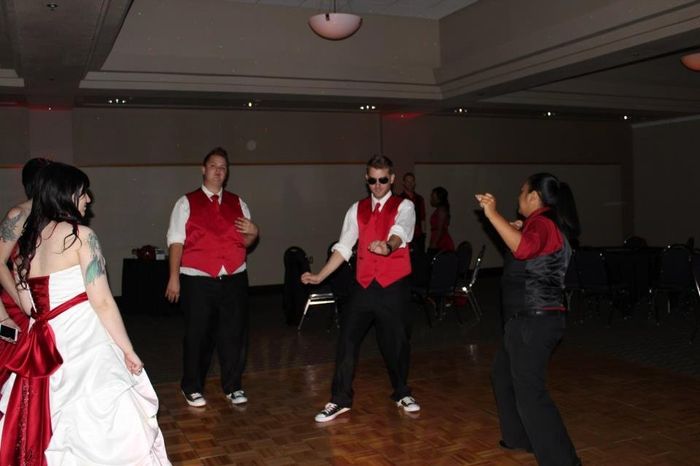 Some pics from our wedding last night...I HAVE MORE NOW!!!!