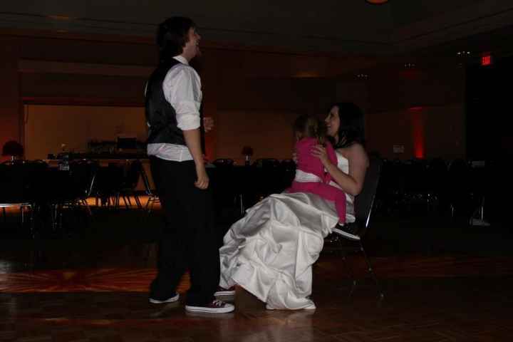 Some pics from our wedding last night...I HAVE MORE NOW!!!!