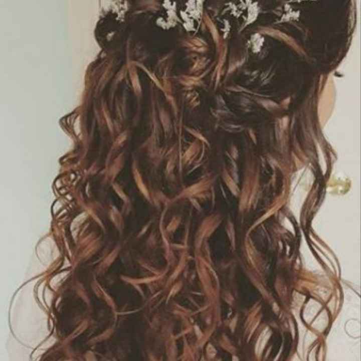 Calling my Curly Hair Brides! Hairstyle ideas?? Help! - 3
