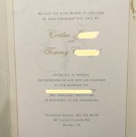 Not happy with wedding invitation (magnetstreet) - 1