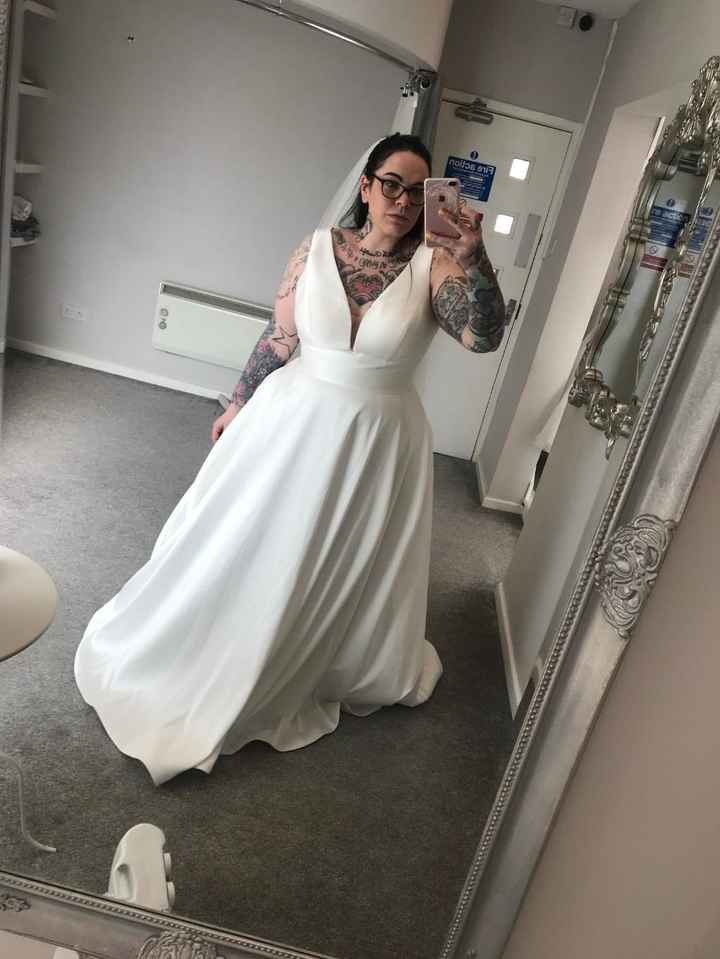 The first try (it doesn't fit) 