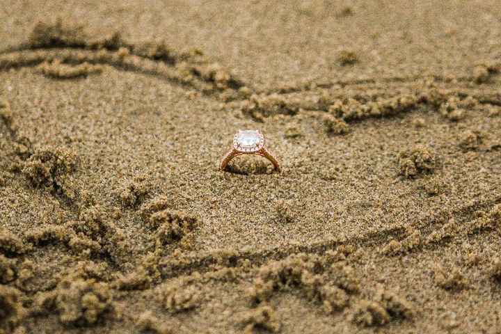 Rose Gold Cushion Cut 