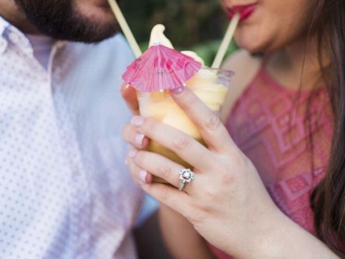 Disneyland Engagement Photos - 2