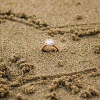 Rose Gold Cushion Cut 