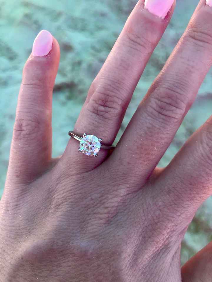 Show off that ring !!! 💍💍💍💍🥂🥂🥂 - 1