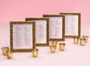 Table Numbers and Seating Charts