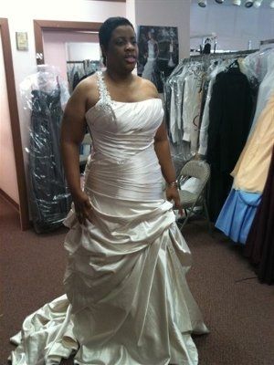 Ceremony Gown Fitting!