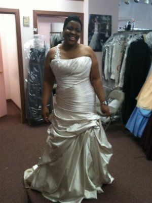 Ceremony Gown Fitting!