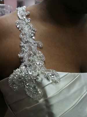 Ceremony Gown Fitting!