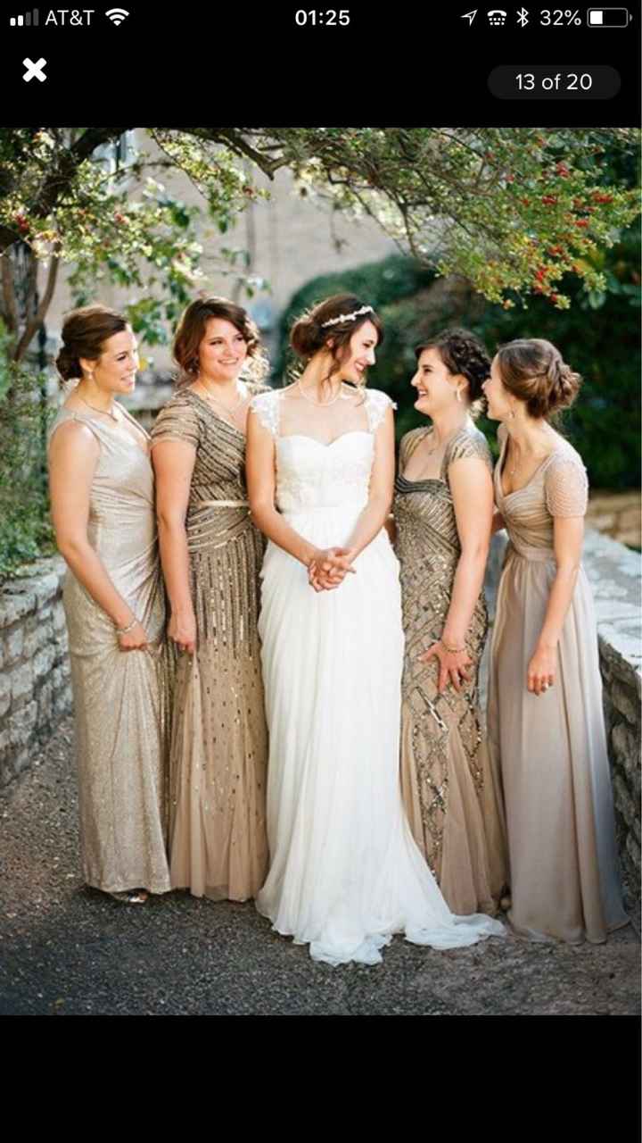 Bridesmaid Dresses- The same or different!? - 1