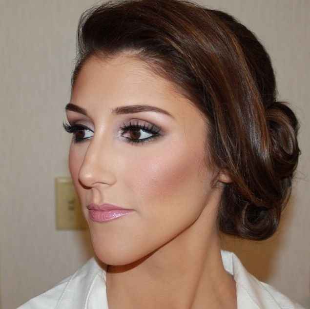Hair and Makeup Trial, would love advice! (pics)