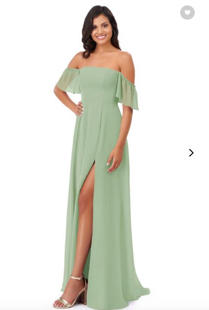 David’s Bridal Dusty Sage vs Azazie Dusty Sage! Help! (: 4