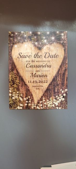 Save the dates and invites 1