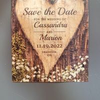 Save the dates and invites - 1