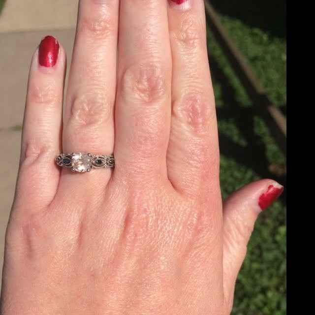 New engagement ring- show me your rings!