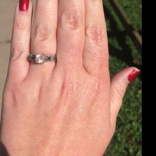 Let's see those rings