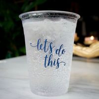 Plastic v glassware Open Bar Cocktail/reception - 2