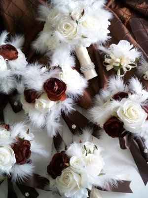 INCREDIBLE faux floral arrangements!!!