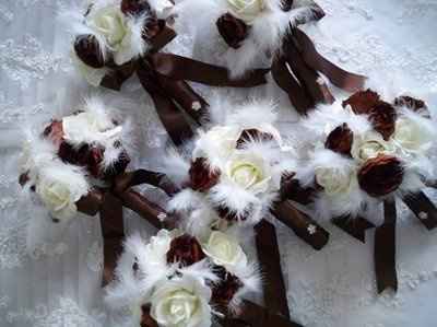 INCREDIBLE faux floral arrangements!!!