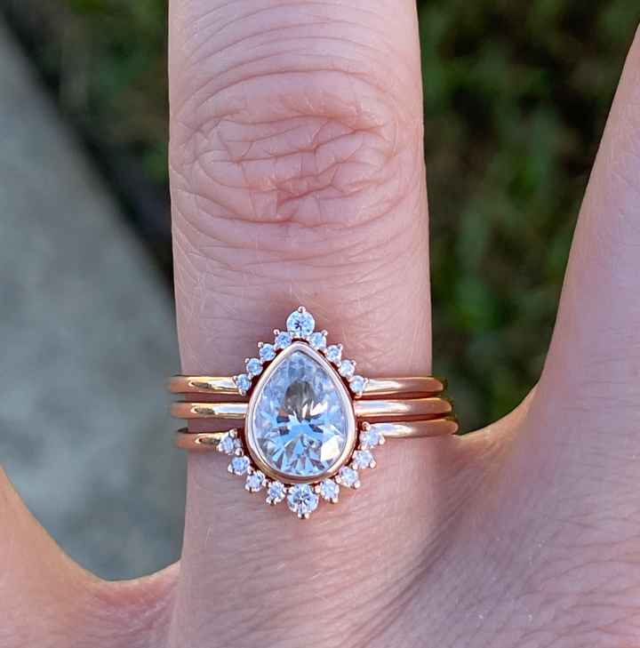 i want to see everyones rings. - 2