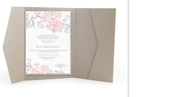 Need Opinions: Which pocket fold w/invitation?