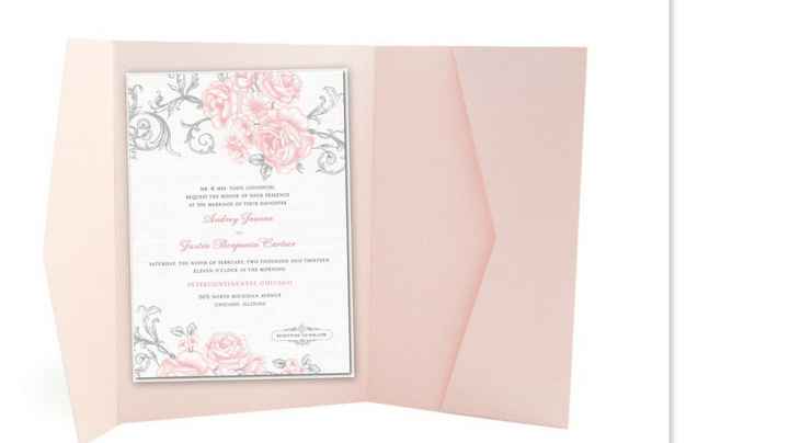 Need Opinions: Which pocket fold w/invitation?