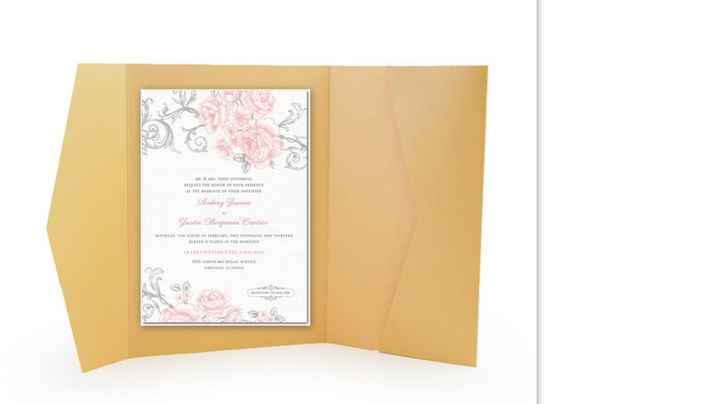 Need Opinions: Which pocket fold w/invitation?
