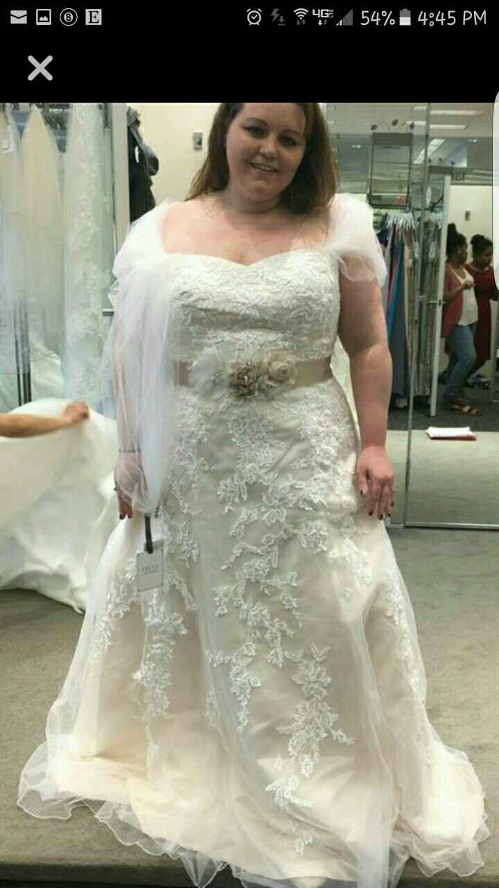 Let me see what you're wearing on your wedding day