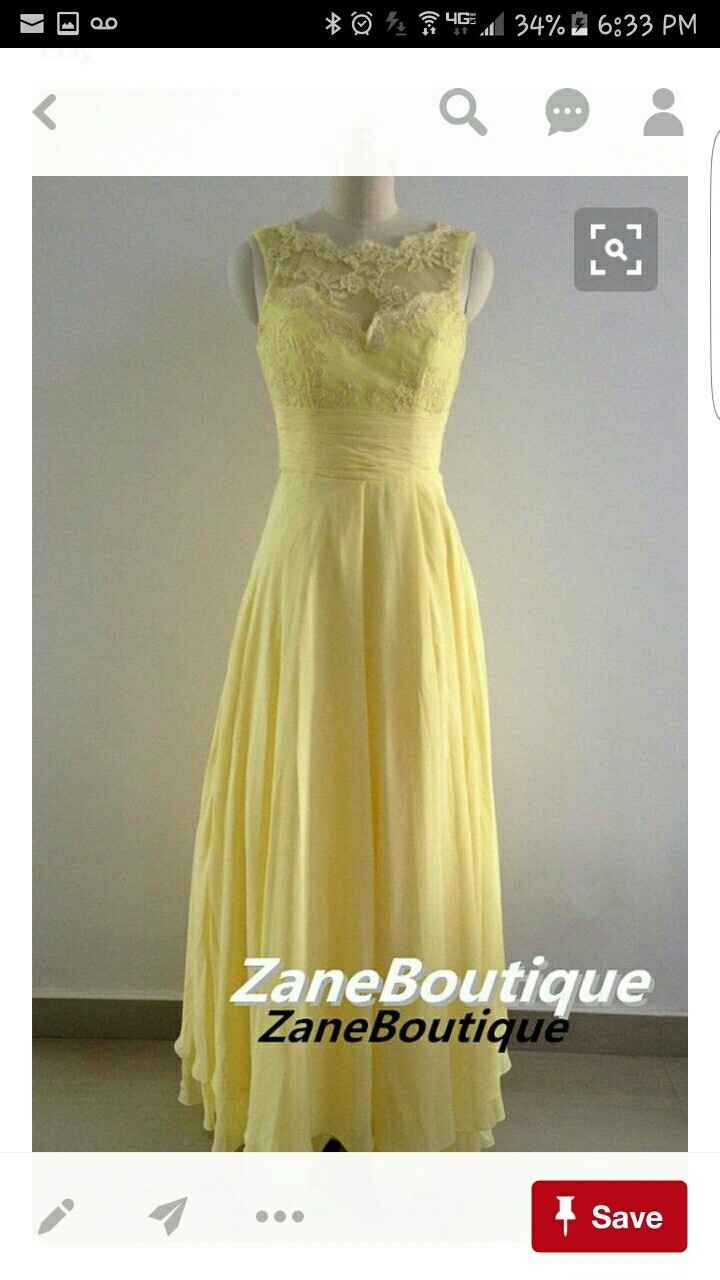 Bright summer flowers - what color bridesmaid dresses?