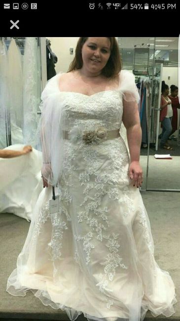 Let me see what you're wearing on your wedding day