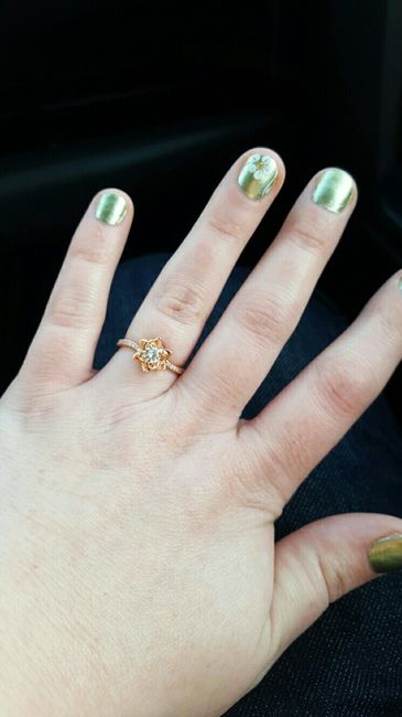Let's see those rings! And for the Mrs lets see the bands with it ! I LOVE seeing everyone's bling:)