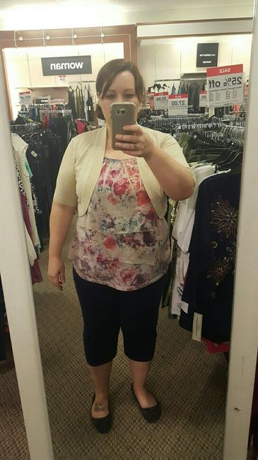 Sleeves or a Shrug??? On mobile so scroll down to see all the pics.
