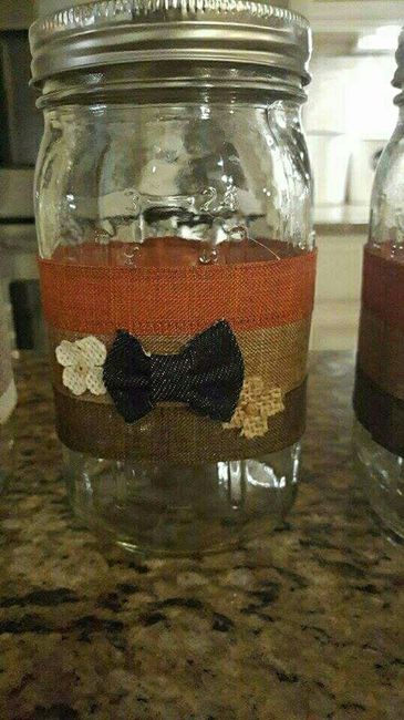 rustic wedding centerpiece