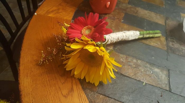 YEAH!!! Got my flowers today!